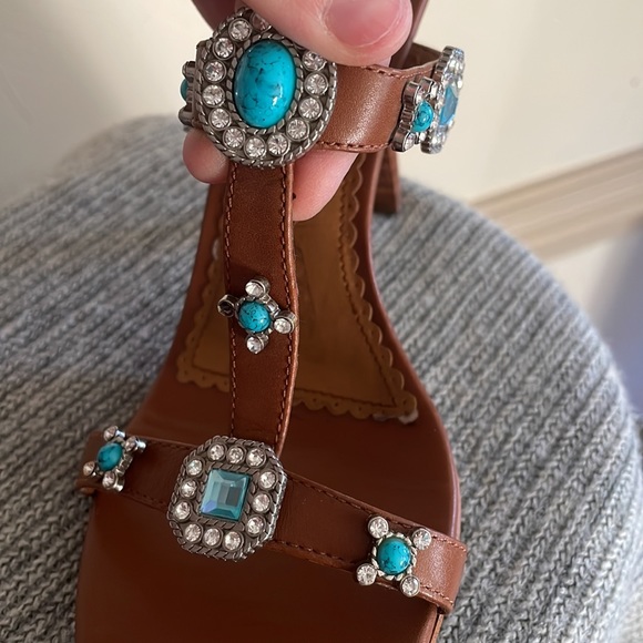 Franco Sarto Slip on Heels - Picture 4 of 5